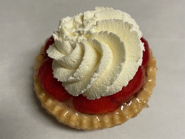 Aardbeien schelp