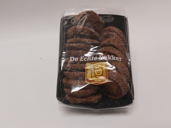 Speltkoekjes met chocola/200 gram